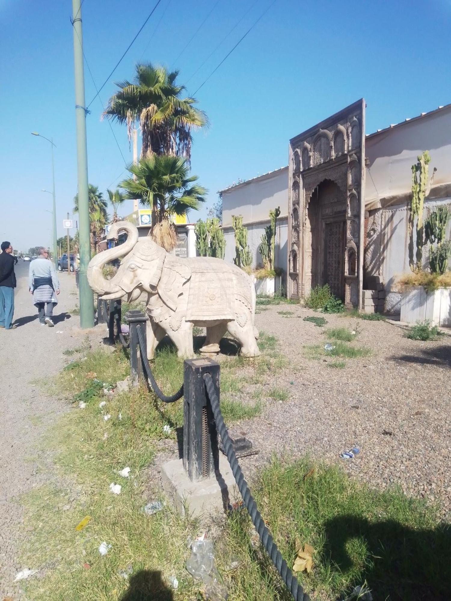 Riad Bouganville Bleu Marrakesh Exterior foto